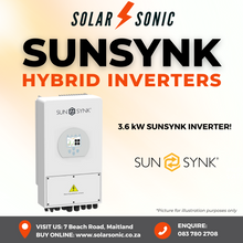 Load image into Gallery viewer, Sunsynk 3,6 kW 1P Hybrid PV Inverter